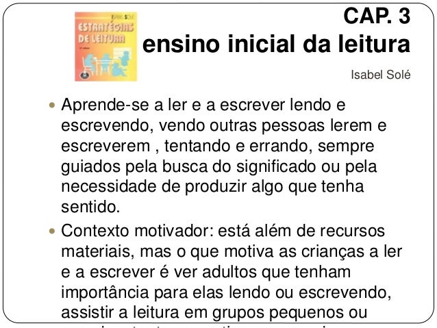 Estrategias De Leitura Isabel Sole Pdf